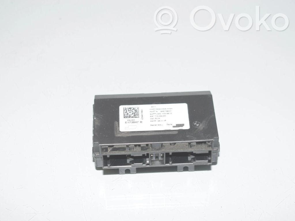 BMW i3 Climate control unit 