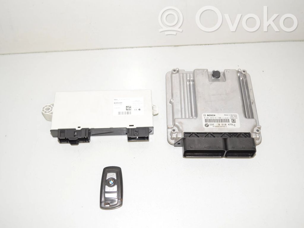 BMW X3 F25 Komputer / Sterownik ECU i komplet kluczy 