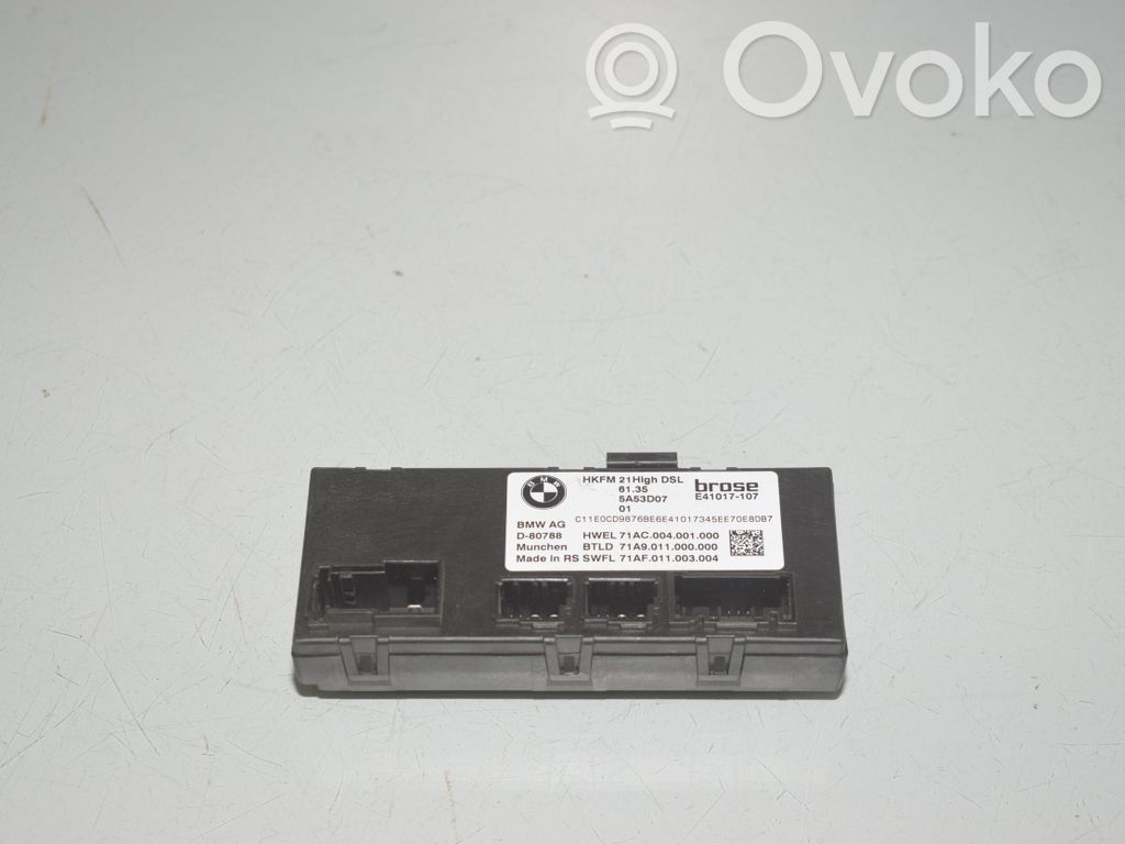 BMW iX Tailgate/trunk control unit/module 
