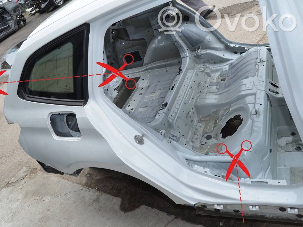 Panel lateral trasero