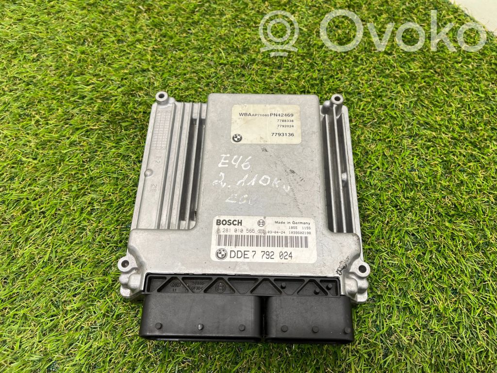 BMW 3 E46 Engine control unit/module 