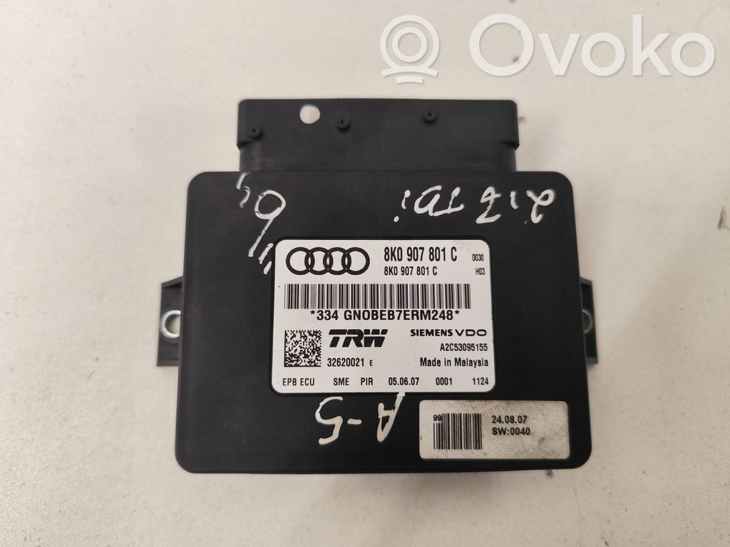 Audi A5 8T 8F Module de commande de frein à main 