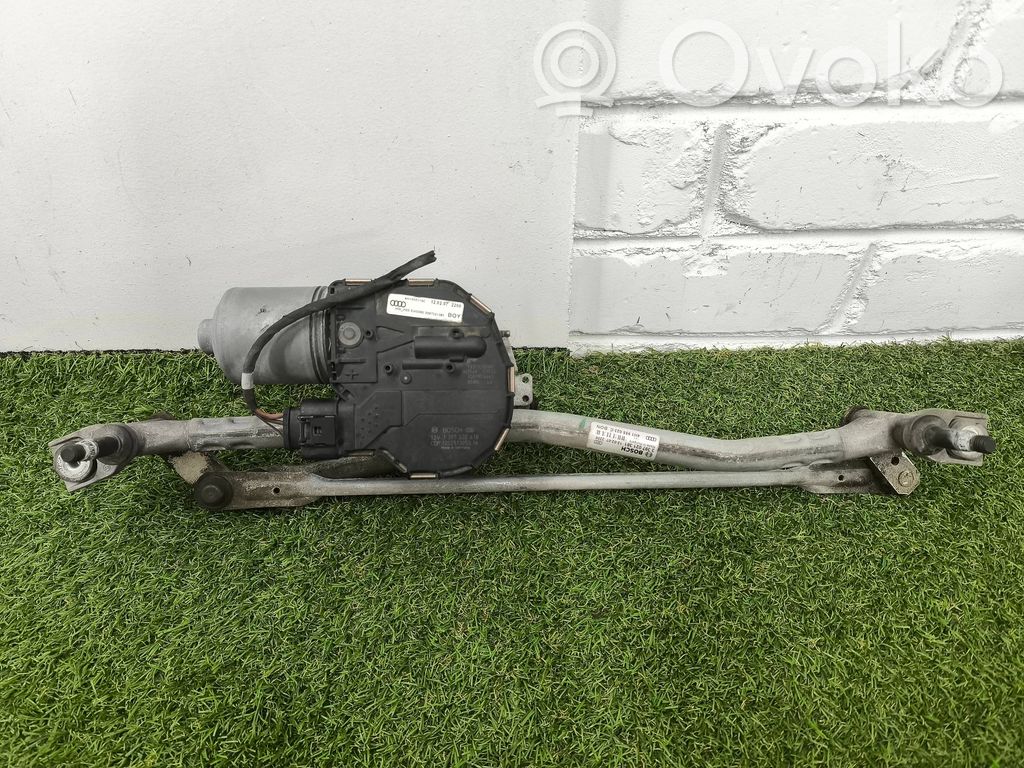 Audi A8 S8 D4 4H Wischergestänge Wischermotor vorne 