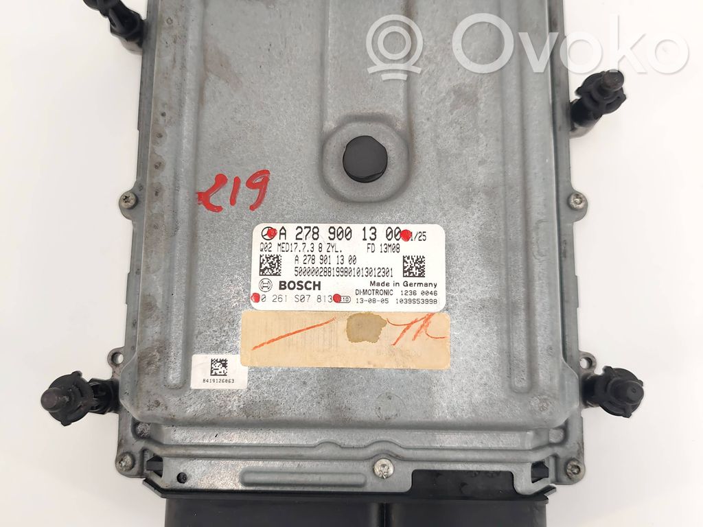 Mercedes-Benz GL X166 Engine control unit/module 