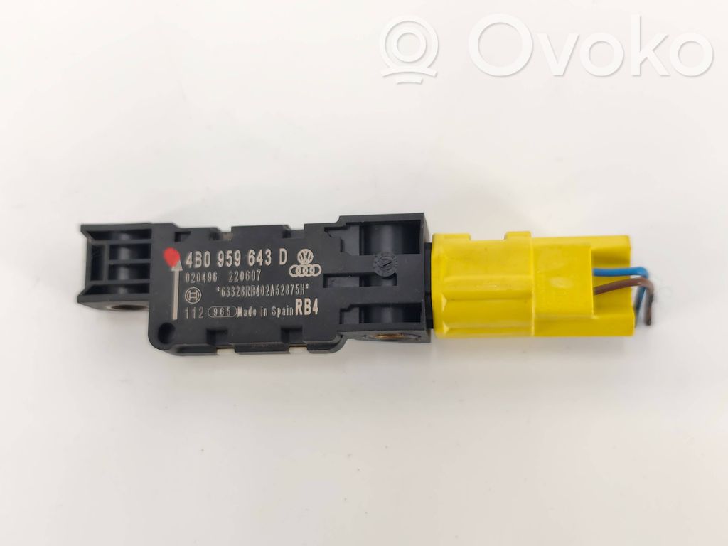 Airbagsensor Crashsensor Drucksensor   4B0959643D,020496,220607