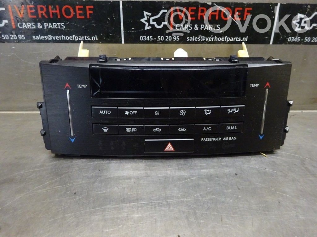 Lexus IS III XE30 Climate control unit 