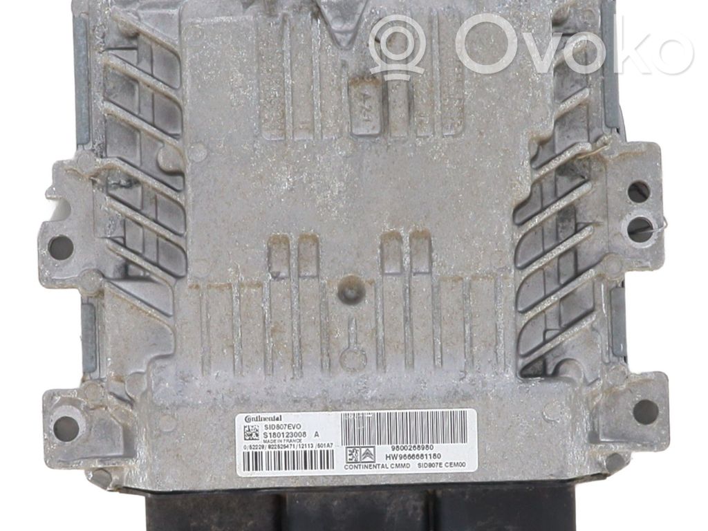 Peugeot 3008 I Unitate/modul de control motor 