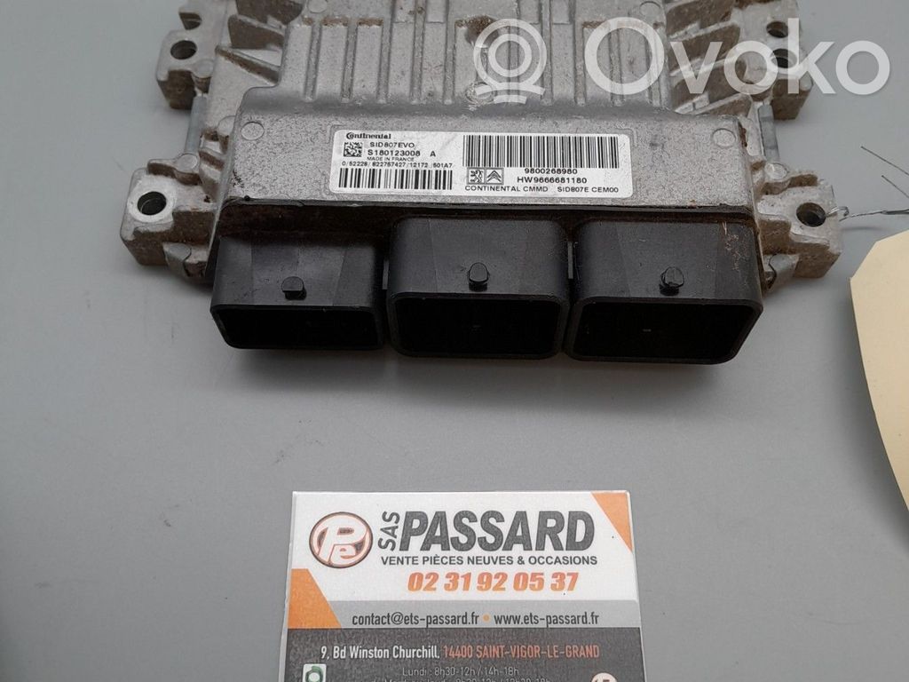 Citroen C4 I Picasso Engine control unit/module 