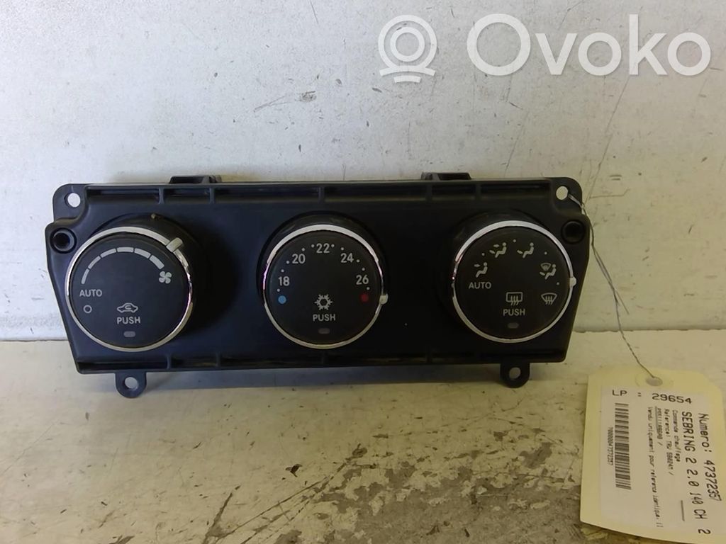 Chrysler Sebring (JS) Climate control unit 