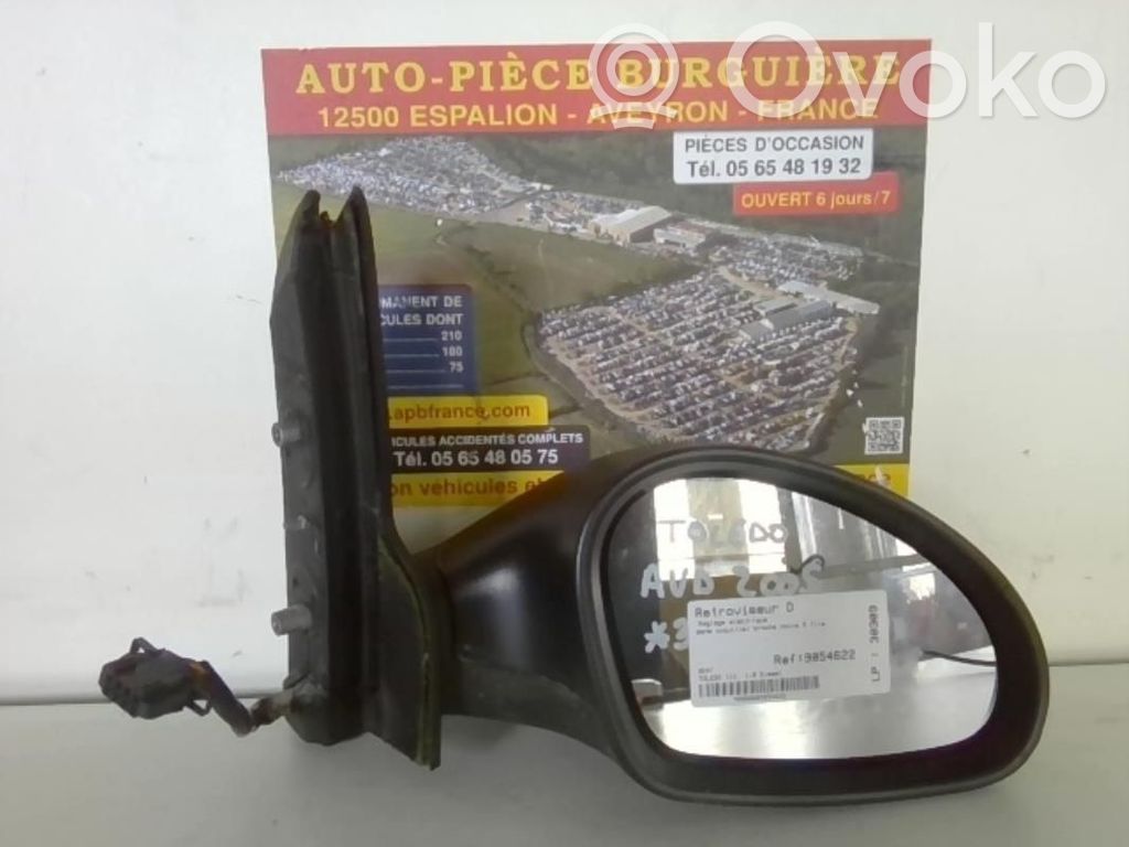 Seat Toledo III (5P) Espejo lateral manual 