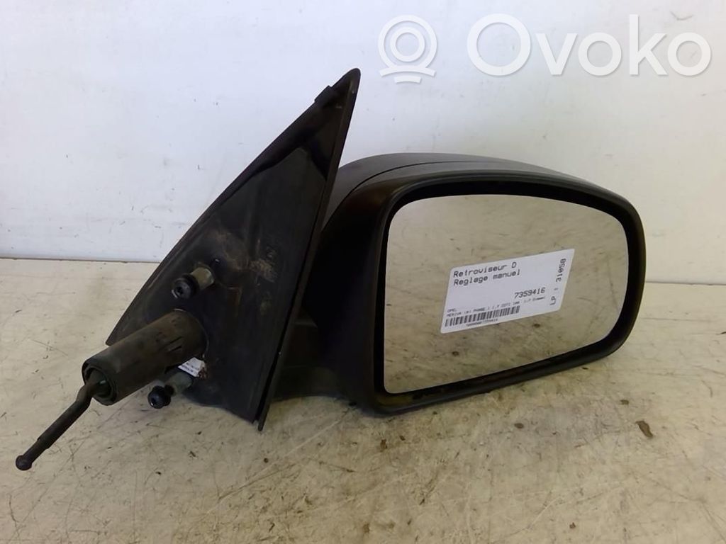 Opel Meriva A Espejo lateral manual 