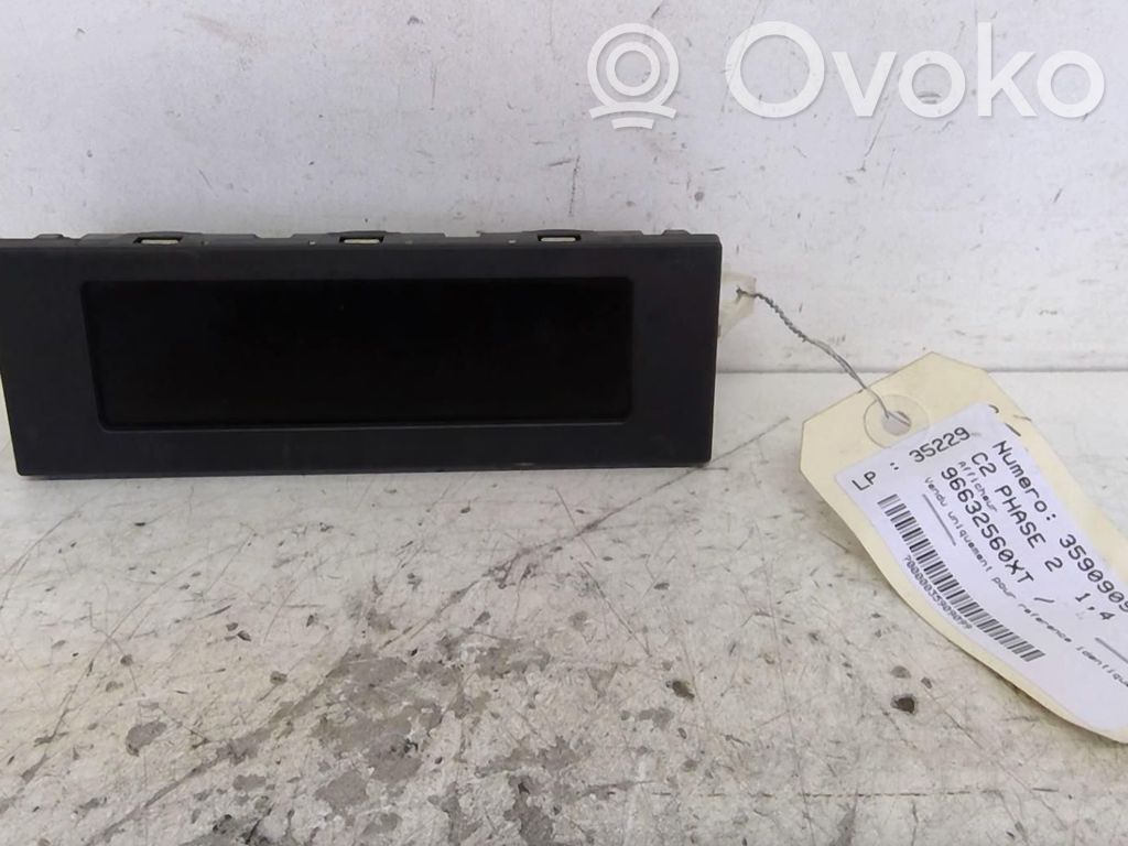Citroen C2 Screen/display/small screen 