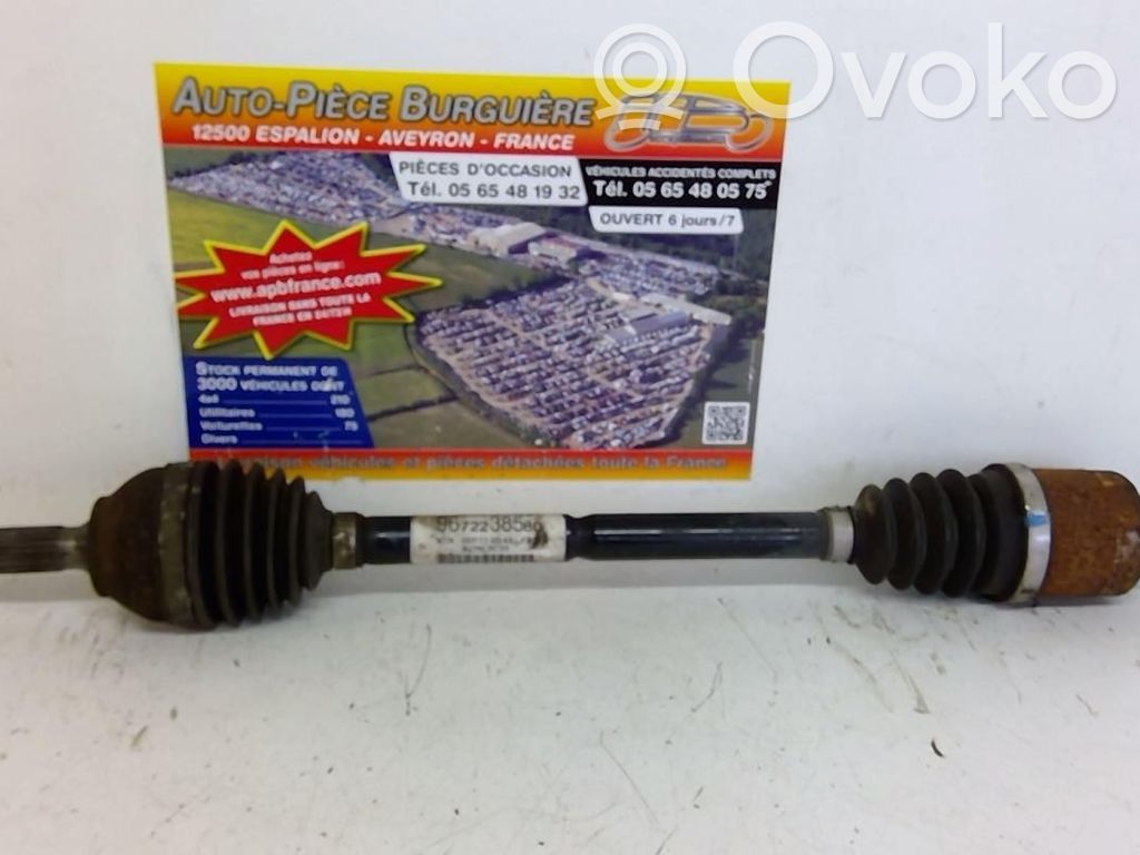 Eje de transmisión delantero   9801388580,3801T