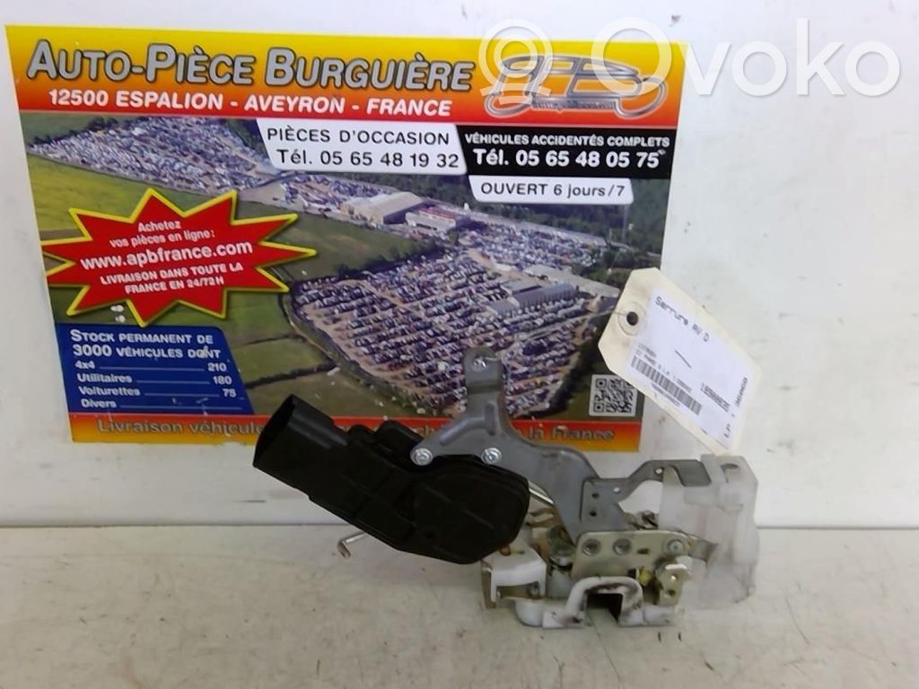 Citroen C1 Priekšpusē slēdzene 