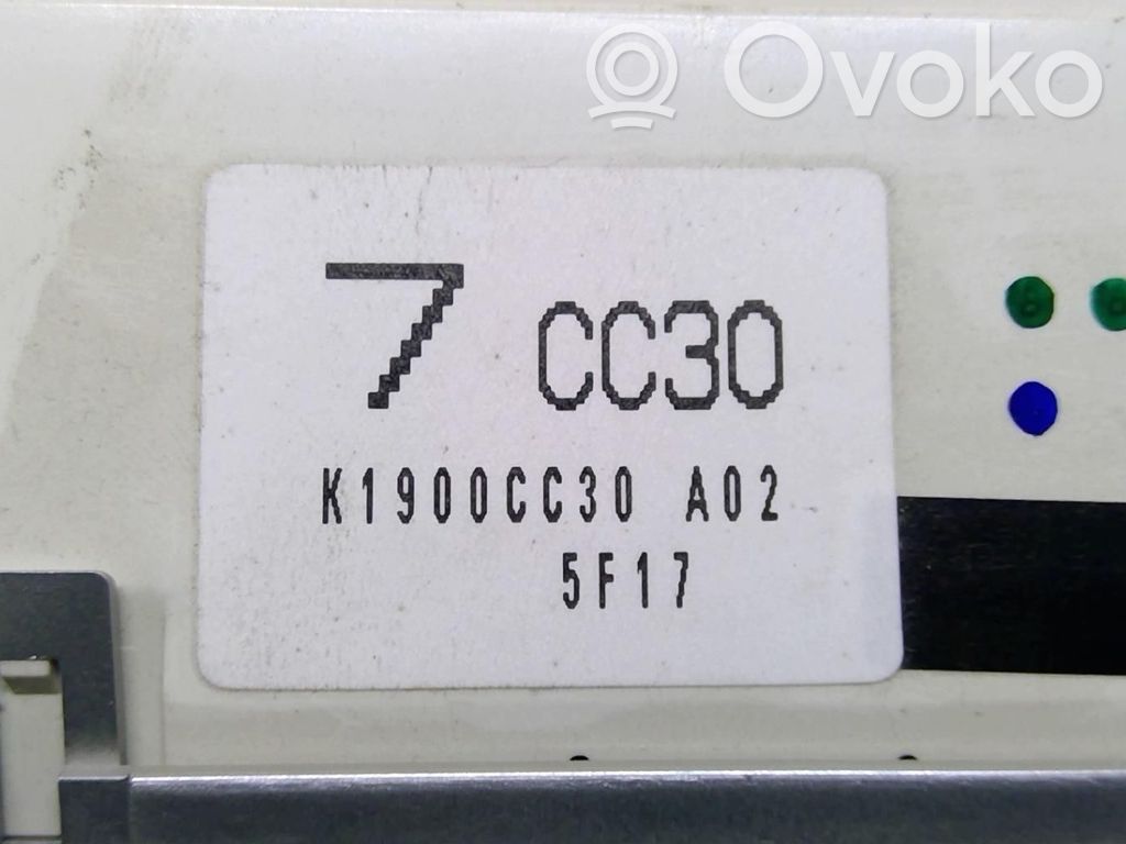 Mazda 5 Climate control unit 