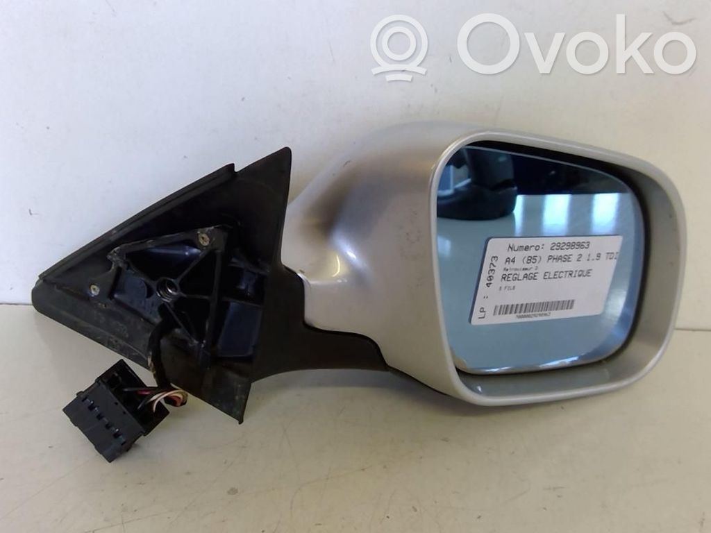 Audi A4 S4 B5 8D Manualne lusterko boczne drzwi przednich 
