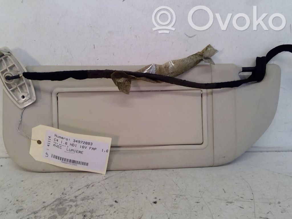 Citroen C4 I Sun visor 