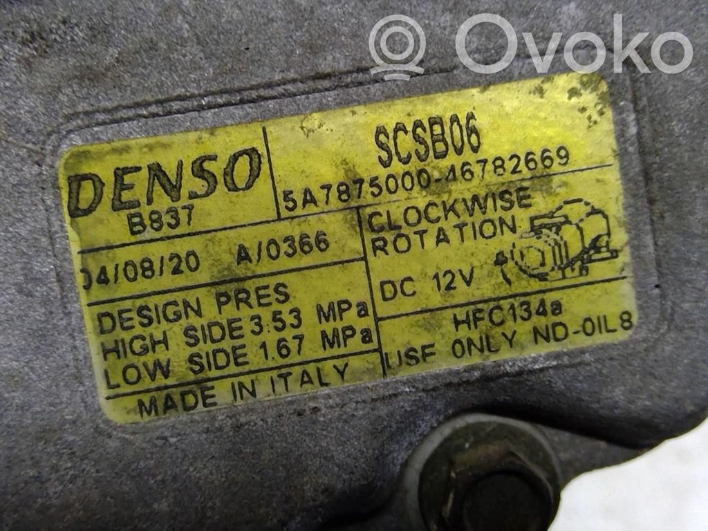 Fiat Panda II Air conditioning (A/C) compressor (pump) 