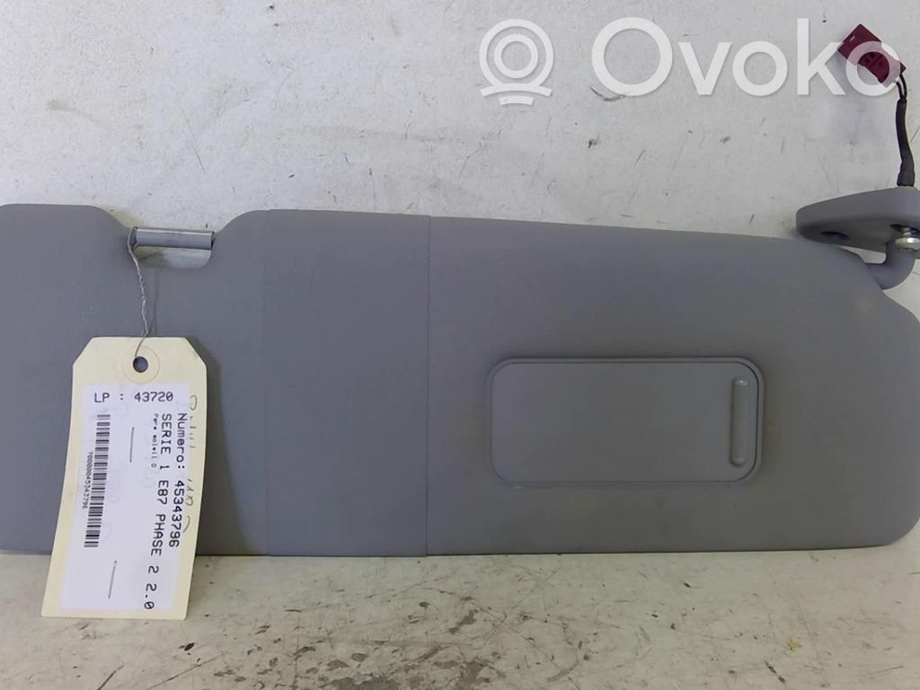 BMW 1 E81 E87 Sun visor 