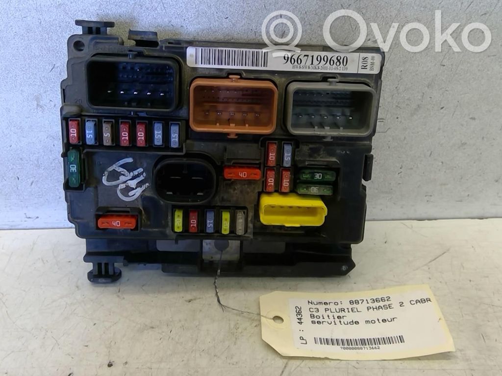 Citroen C3 Pluriel BSM Control unit 