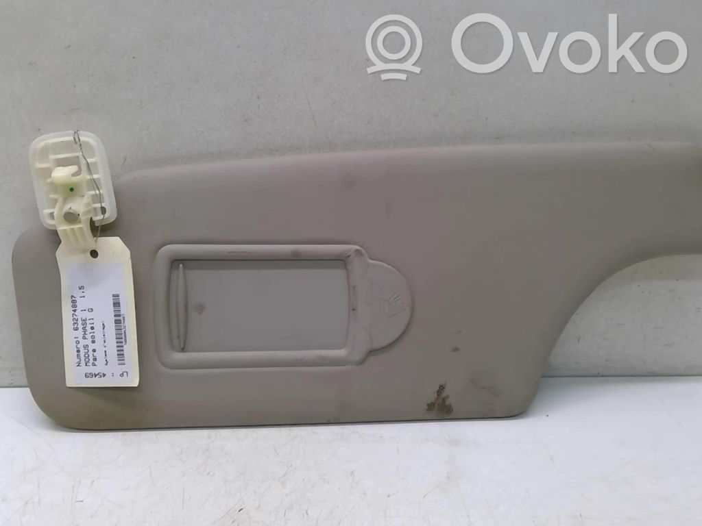 Renault Modus Sun visor 