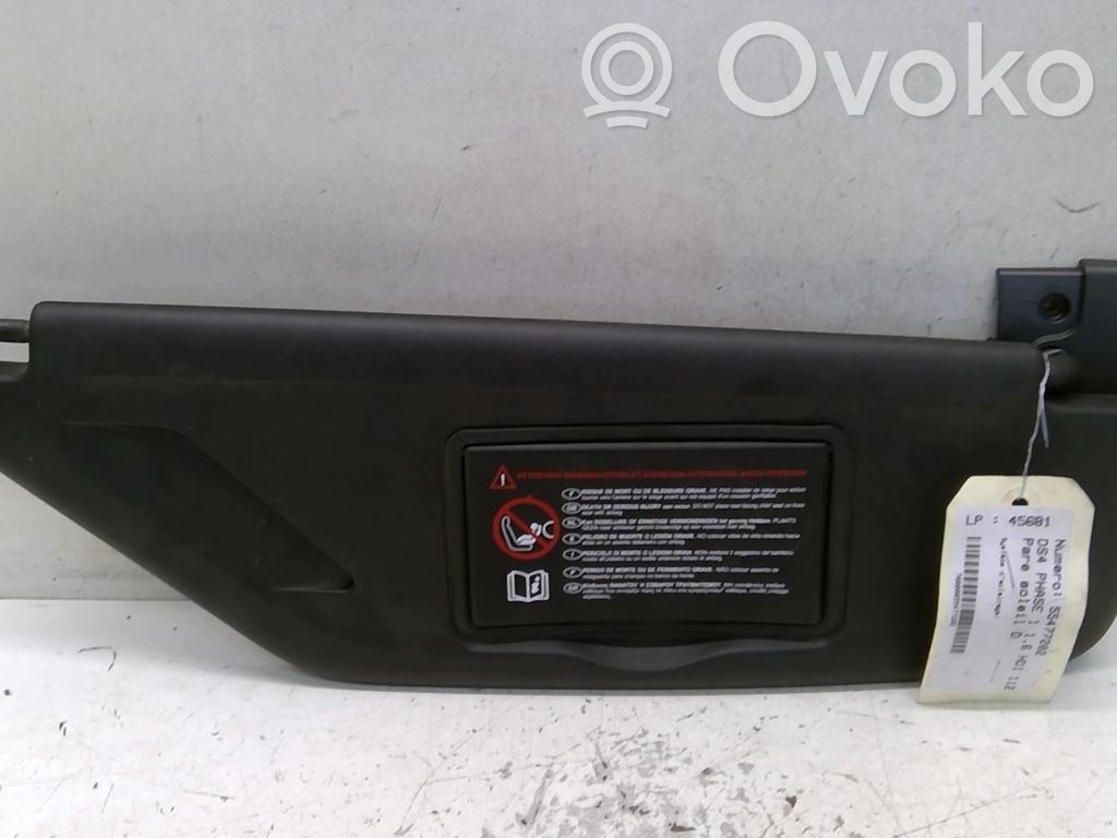 Citroen DS4 Sun visor 