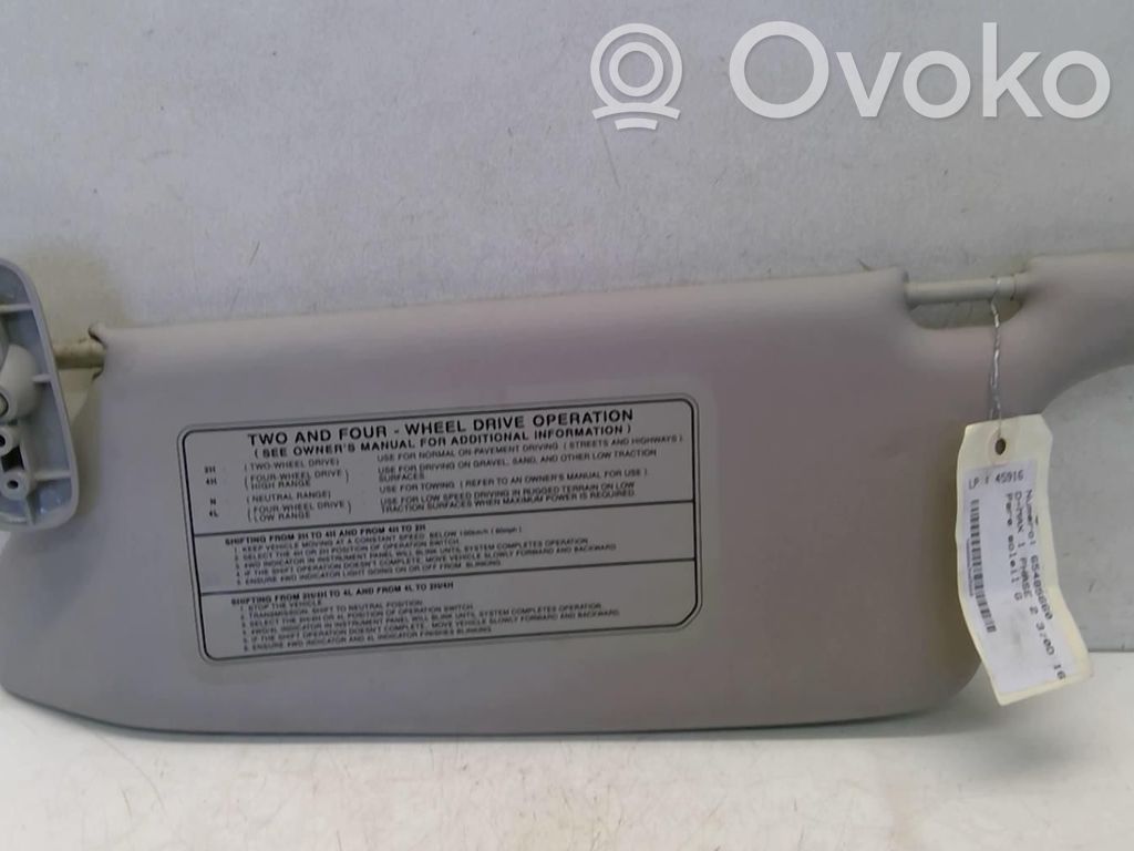 Sun visor   8974185542