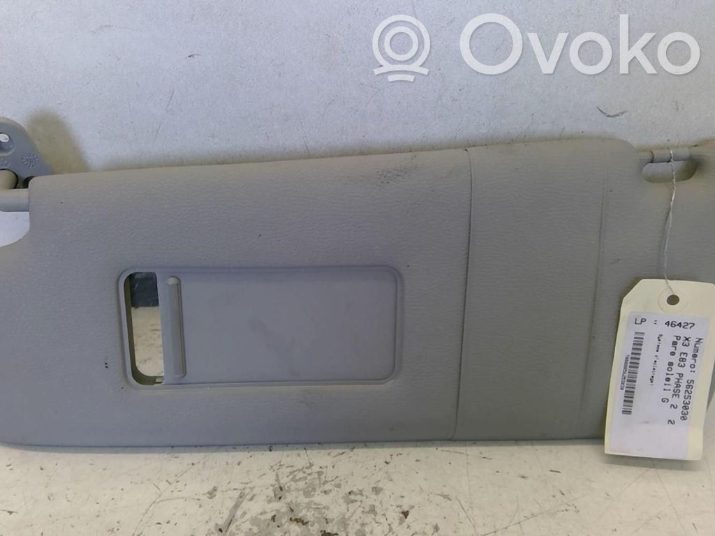 BMW X3 E83 Sun visor 