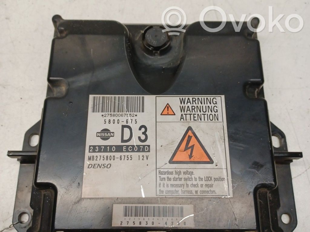 Nissan Navara D40 Engine control unit/module 