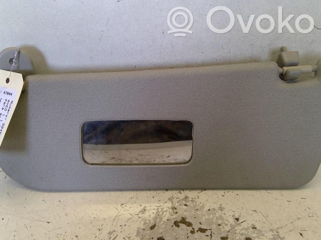 Chevrolet Aveo Sun visor 