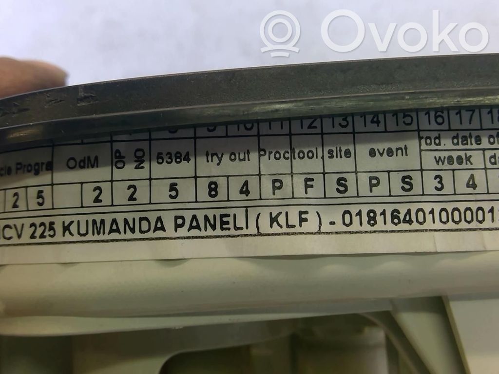 Climate control unit   00006490K3