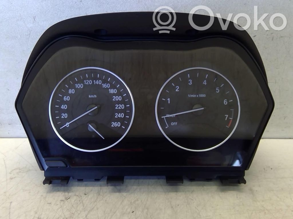 BMW 1 F20 F21 Spidometrs (instrumentu panelī) 