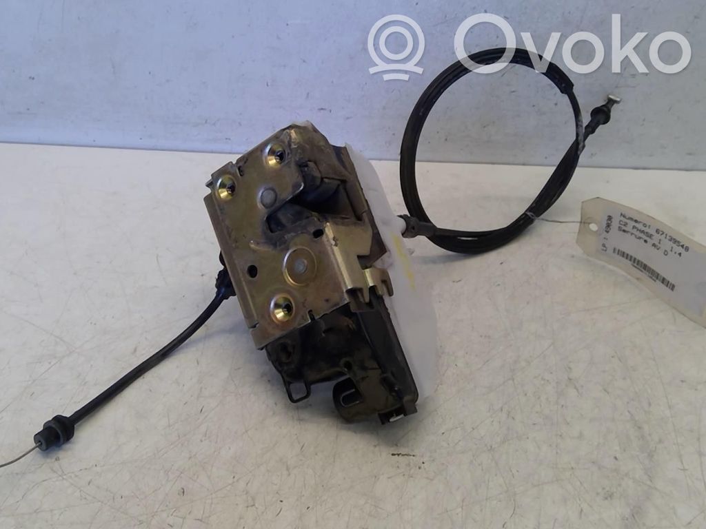 Citroen C2 Front door lock 