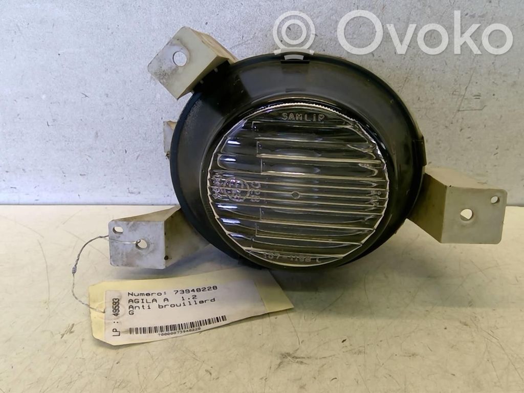 Opel Agila A Etusumuvalo 