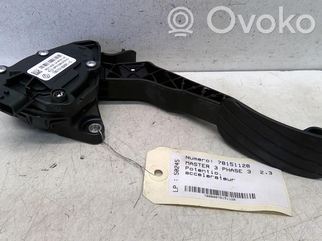 Renault Master III Throttle position sensor 