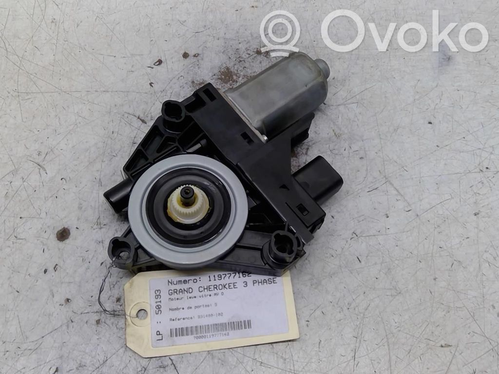 Jeep Grand Cherokee Silnik regulatora szyby drzwi przednich 