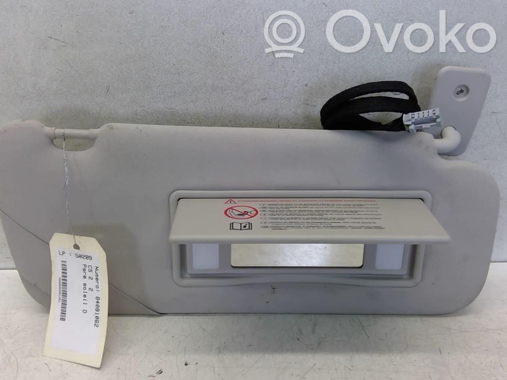 Sun visor   16118599BJ