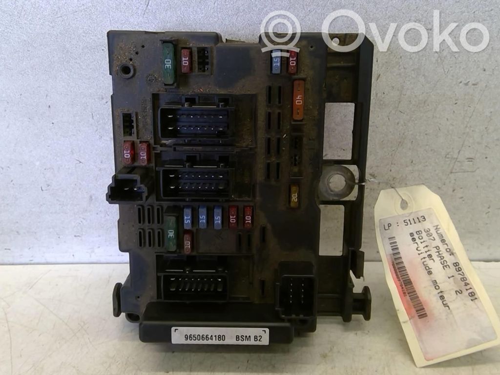 Peugeot 307 BSM Control unit 