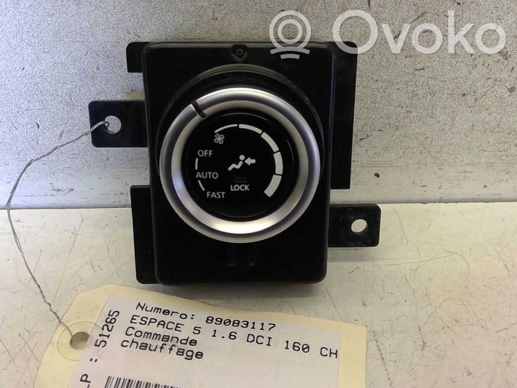Renault Espace V (RFC) Unitate control climatizare 