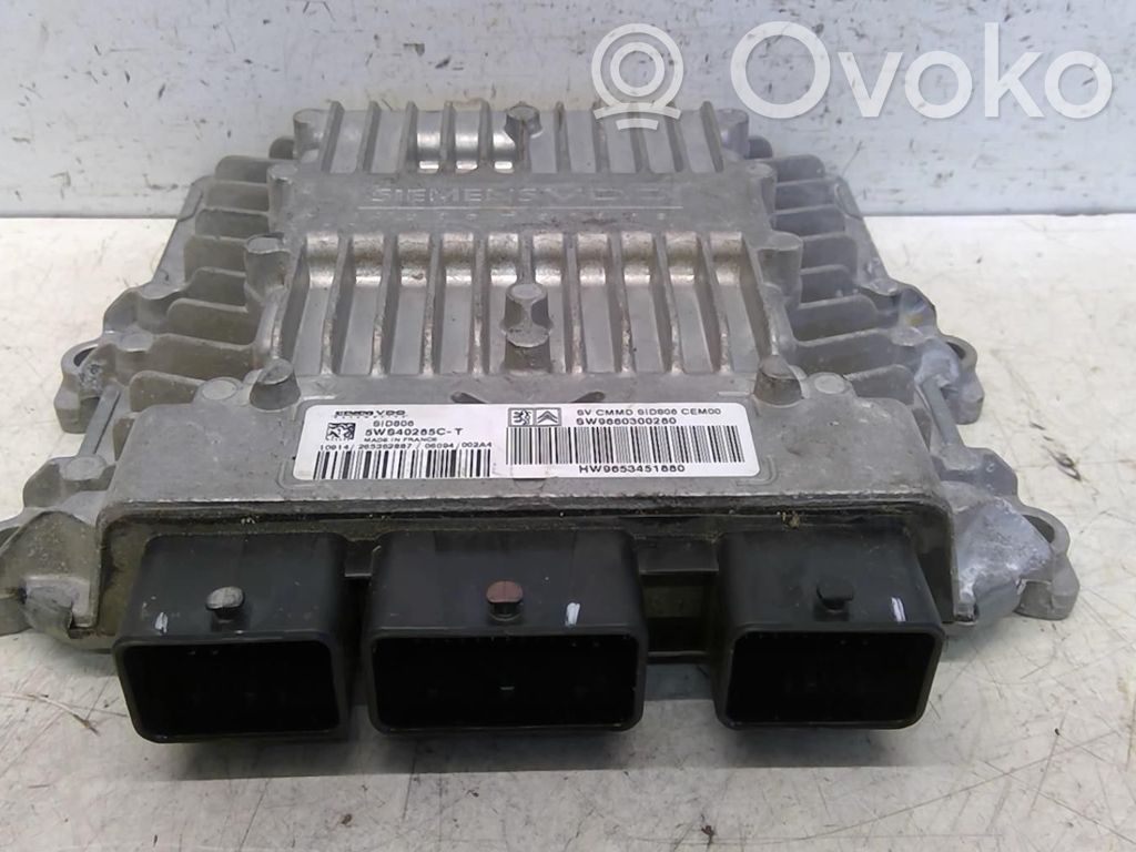 Citroen C3 Calculateur moteur ECU 
