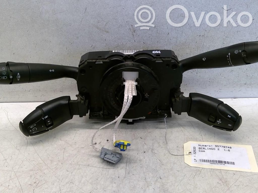 Citroen Berlingo Bloc semnalizator și ștergător parbriz 
