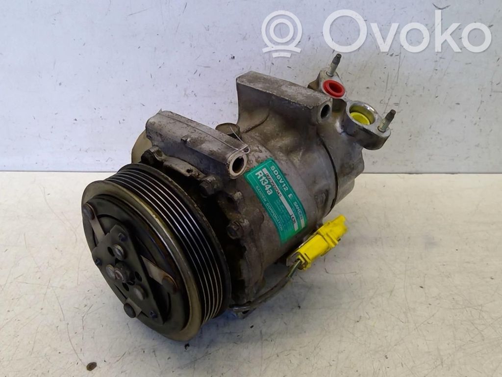 Peugeot 206 Air conditioning (A/C) compressor (pump) 