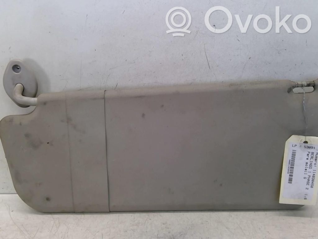 Citroen Berlingo Sun visor 