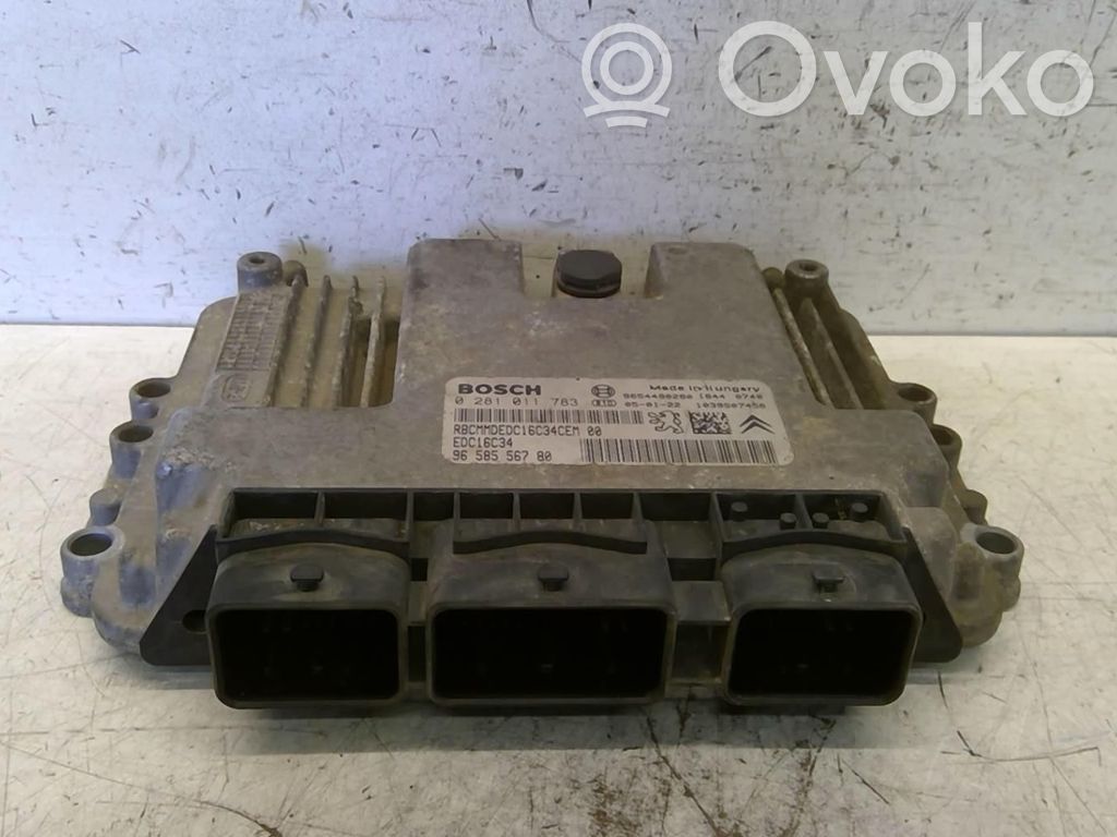 Peugeot 206 Engine control unit/module 