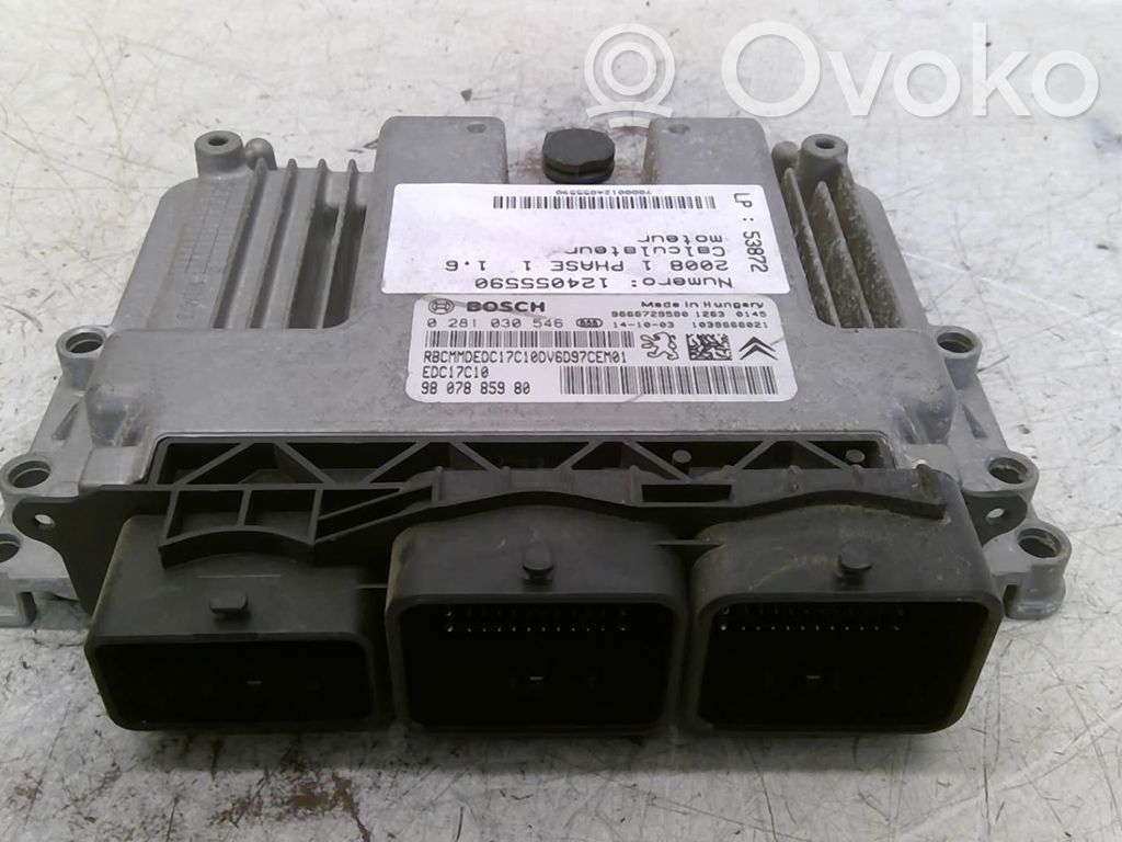 Peugeot 2008 I Engine control unit/module 