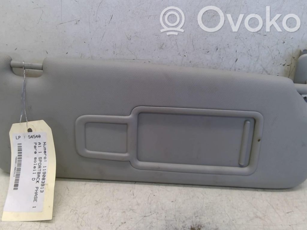 Sun visor   8U0857552CEA7