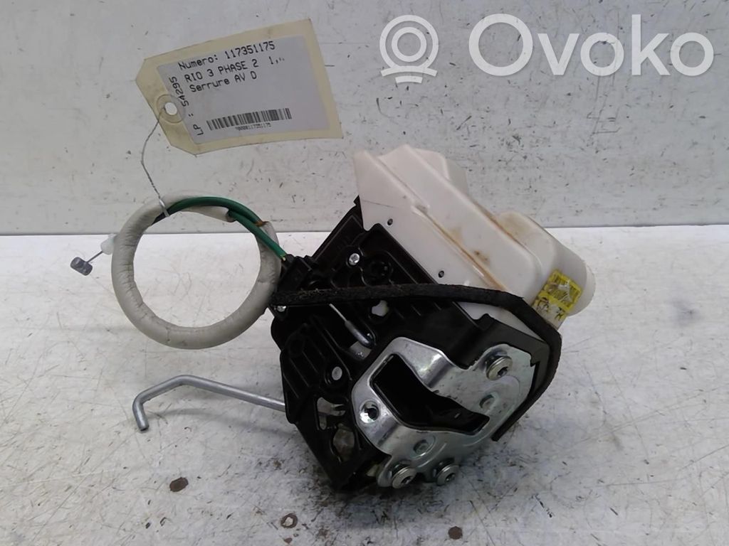 KIA Rio Etuoven lukko 
