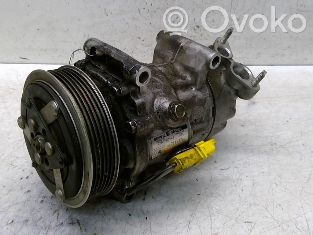 Peugeot 206+ Air conditioning (A/C) compressor (pump) 
