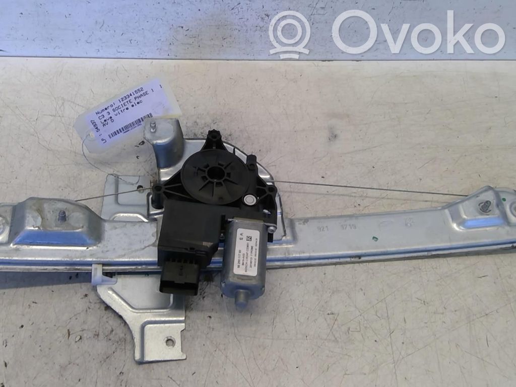 Citroen C3 Macara ușă față cu motor 