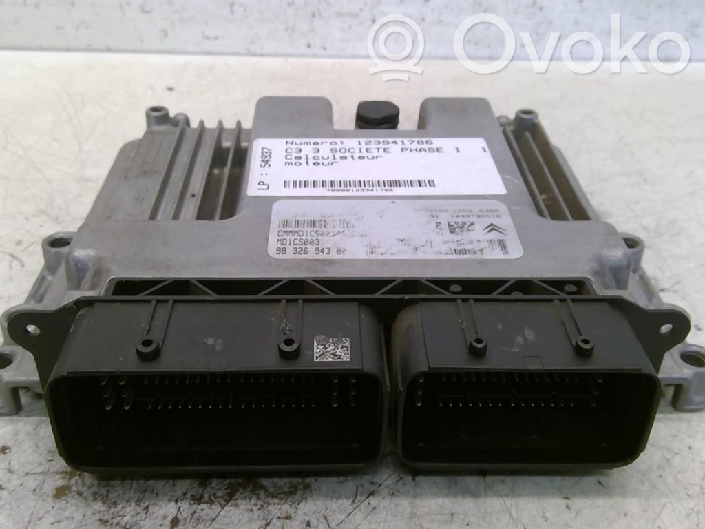 Citroen C3 Engine control unit/module 